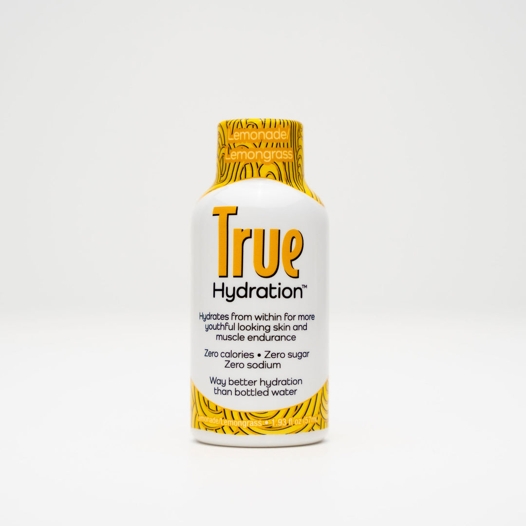 True Hydration Shot Bottle Front Sweetened Lemongrass Flavor