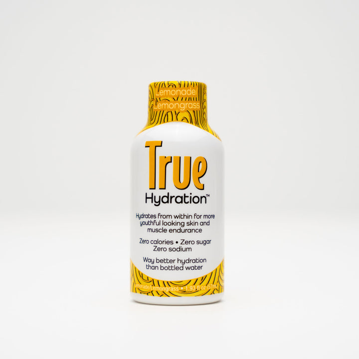 True Hydration Shot Bottle Front Sweetened Lemongrass Flavor