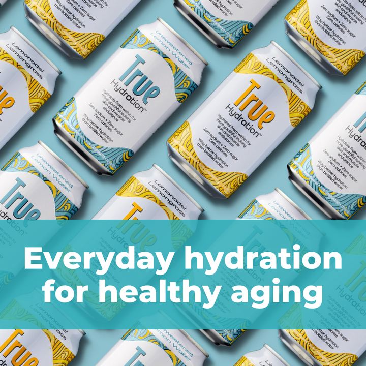 Everyday hydration for healthy aging